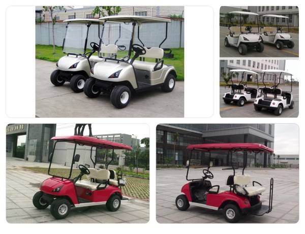 中国制造两座迷你电动高尔夫球场车Two mini electric golf course cars made in China.jpg