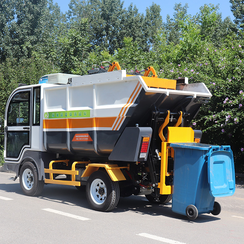 低价的后装式电动垃圾清运车Low price rear mounted electric garbage truck.jpg